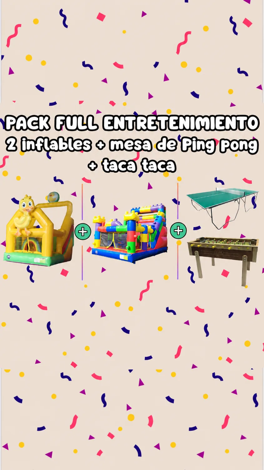 Pack Full Entretenimiento